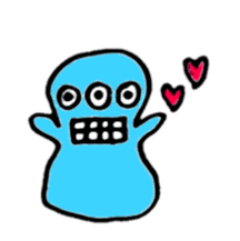 Vivid Color monster sticker #11019737