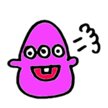 Vivid Color monster sticker #11019738