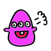 Vivid Color monster sticker #11019738