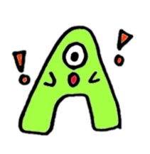 Vivid Color monster sticker #11019740