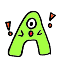 Vivid Color monster sticker #11019740