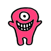 Vivid Color monster sticker #11019743