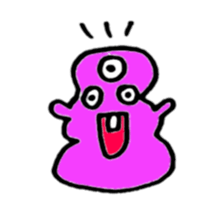 Vivid Color monster sticker #11019748