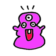 Vivid Color monster sticker #11019748