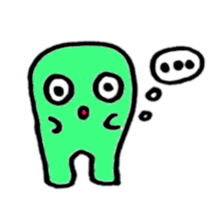 Vivid Color monster sticker #11019749