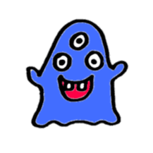 Vivid Color monster sticker #11019750