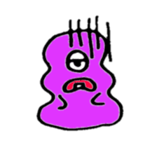 Vivid Color monster sticker #11019755