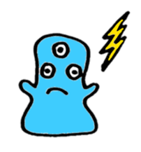 Vivid Color monster sticker #11019757