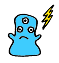 Vivid Color monster sticker #11019757