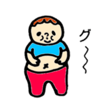 Mr. pudgy (Japanese) sticker #11042992
