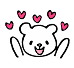 Fluffy Polar Bears sticker #11364941