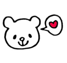 Fluffy Polar Bears sticker #11364959