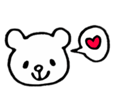 Fluffy Polar Bears sticker #11364959