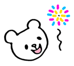 Fluffy Polar Bears sticker #11364969