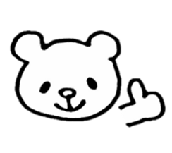 Fluffy Polar Bears sticker #11364971