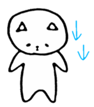 Little white cats sticker #11388294