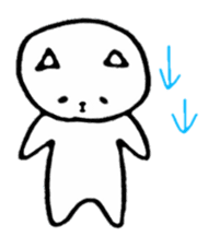 Little white cats sticker #11388294