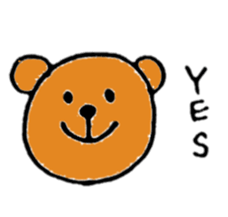 Brown bear(Japanese) sticker #11423873