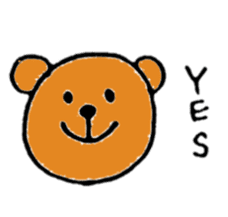 Brown bear(Japanese) sticker #11423873