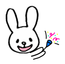 Little white rabbits sticker #11470696