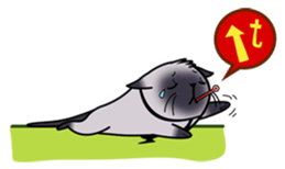 Samu by trikono sticker #11602486