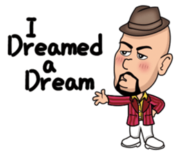 I dreamed a dream sticker #11629404