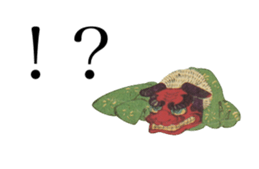 Surreal specter of Japan sticker #11660809