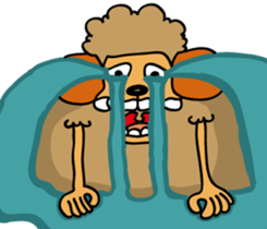 Lazy Sheep sticker #11694119