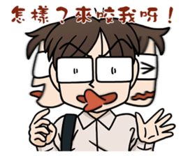 2 people's daily life sticker #11722418