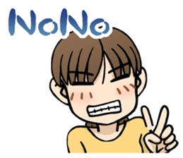 2 people's daily life sticker #11722431