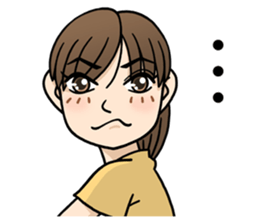 2 people's daily life sticker #11722432