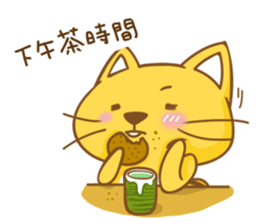 Yellow Cunning-work sticker #11768875