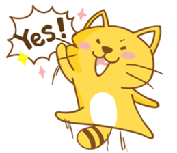 Yellow Cunning-work sticker #11768879