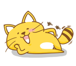 Yellow Cunning-work sticker #11768891