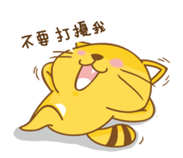 Yellow Cunning-work sticker #11768906