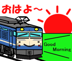 TRAIN STICKER TYPE LOCOMOTIVE Ver.2 sticker #11943998