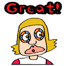 KM46 ponpon sticker #11988067