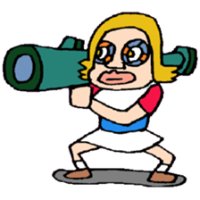 KM46 ponpon sticker #11988081