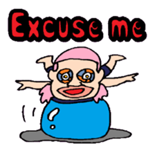 KM46 ponpon sticker #11988092