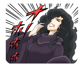 The Glass Mask sticker #23089