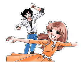 The Glass Mask sticker #23090