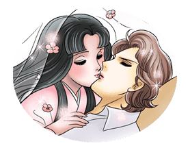 The Glass Mask sticker #23095