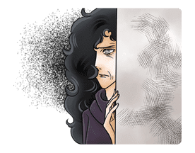 The Glass Mask sticker #23097