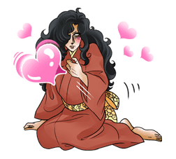 The Glass Mask sticker #23121