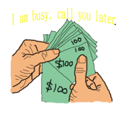 finger show v2.0 clever hands sticker #12134263