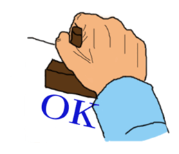 finger show v2.0 clever hands sticker #12134266