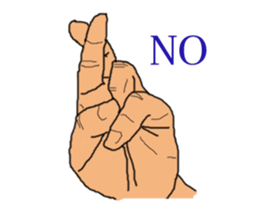 finger show v2.0 clever hands sticker #12134270