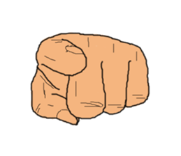 finger show v2.0 clever hands sticker #12134271