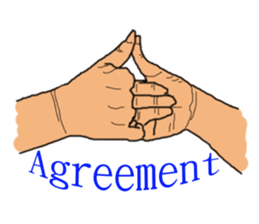 finger show v2.0 clever hands sticker #12134281