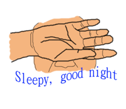 finger show v2.0 clever hands sticker #12134286